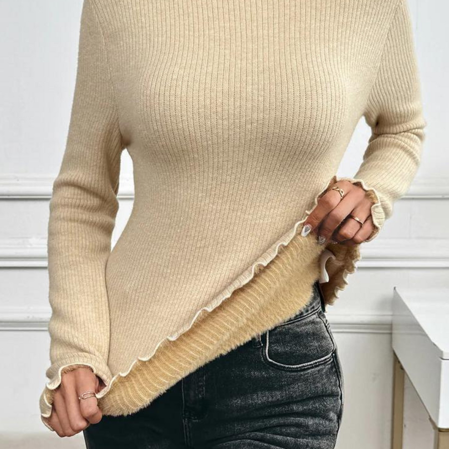 Jersey De Manga Larga Para Mujeres | Ideal Para Temporada De Invierno