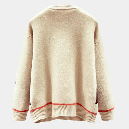 Suéter De Punto Con Diseño Clásico Para Mujer | Ideal Para Uso Diario