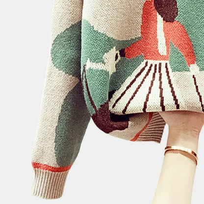 Suéter De Punto Con Diseño Clásico Para Mujer | Ideal Para Uso Diario