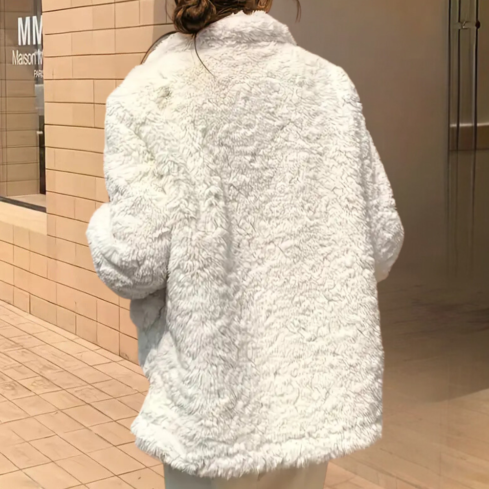 Chaqueta Larga con Capucha y Cremallera Frontal para Mujer | Ideal para Días Fríos en Ciudad