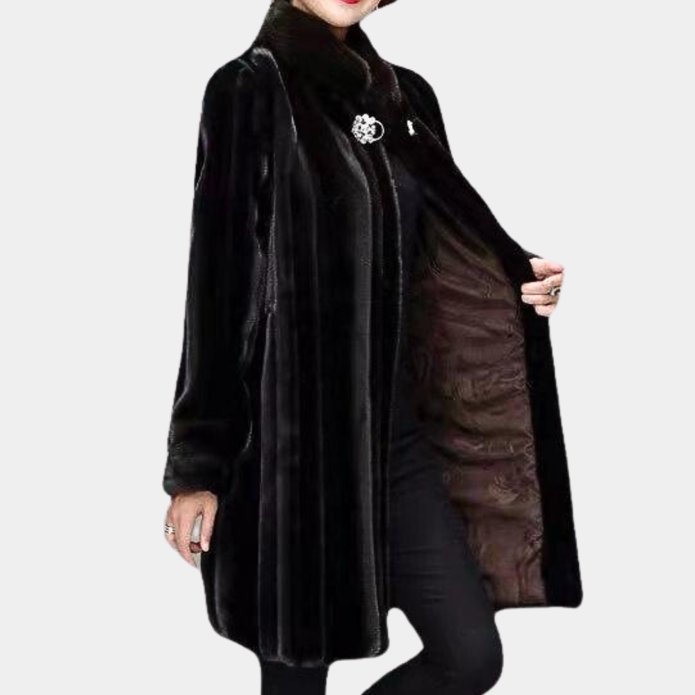 Abrigo Largo con Cuello Alto para Uso Diario | Ideal para Invierno