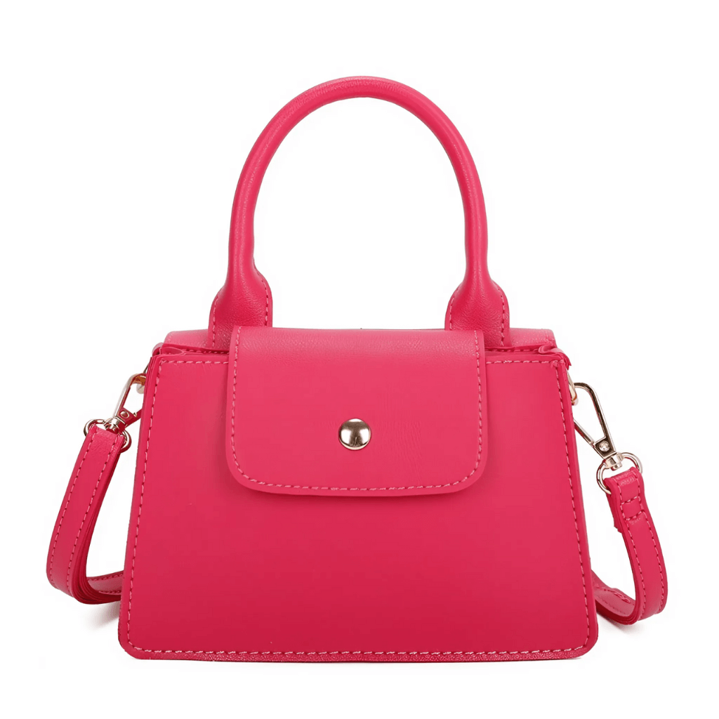 Mini Bolso con Solapa, Bandolera Removible y Compartimento Compacto para Mujer | Ideal para Uso Diario o Diferentes Ocasiones