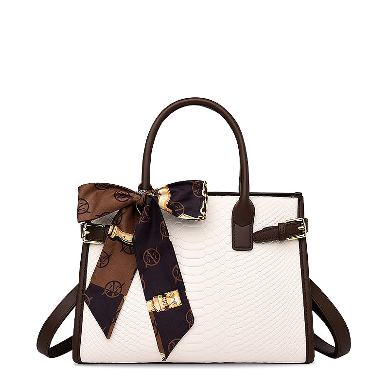 Bolso De Mano Mediano Con Tres Compartimentos Para Mujer | Ideal Para Uso Diario Y Organización De Objetos