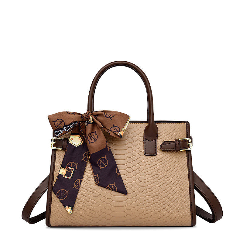 Bolso De Mano Mediano Con Tres Compartimentos Para Mujer | Ideal Para Uso Diario Y Organización De Objetos