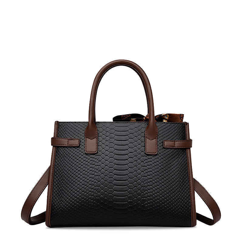 Bolso De Mano Mediano Con Tres Compartimentos Para Mujer | Ideal Para Uso Diario Y Organización De Objetos