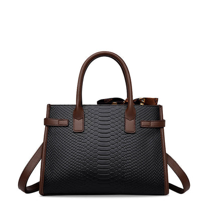 Bolso De Mano Mediano Con Tres Compartimentos Para Mujer | Ideal Para Uso Diario Y Organización De Objetos