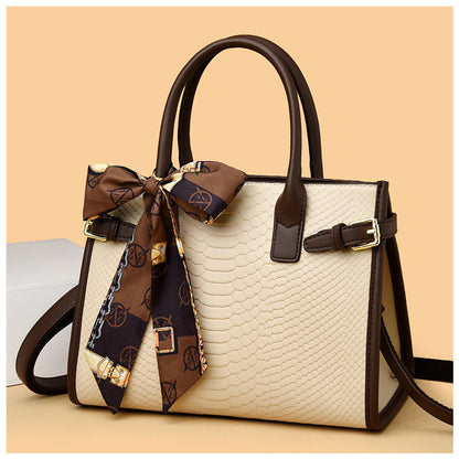 Bolso De Mano Mediano Con Tres Compartimentos Para Mujer | Ideal Para Uso Diario Y Organización De Objetos