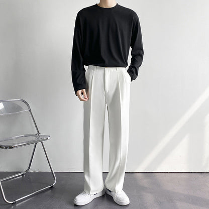 Pantalón Slim-Fit con Cierre de Botón y Cremallera para Mujer | Ideal para Entornos Formales
