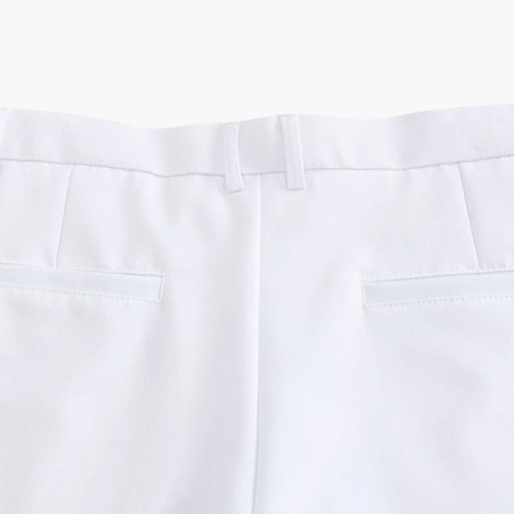 Pantalón Slim-Fit con Cierre de Botón y Cremallera para Mujer | Ideal para Entornos Formales