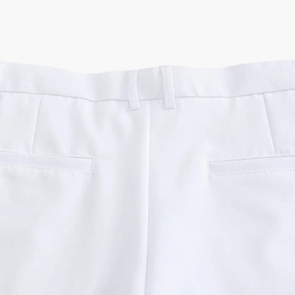 Pantalón Slim-Fit con Cierre de Botón y Cremallera para Mujer | Ideal para Entornos Formales