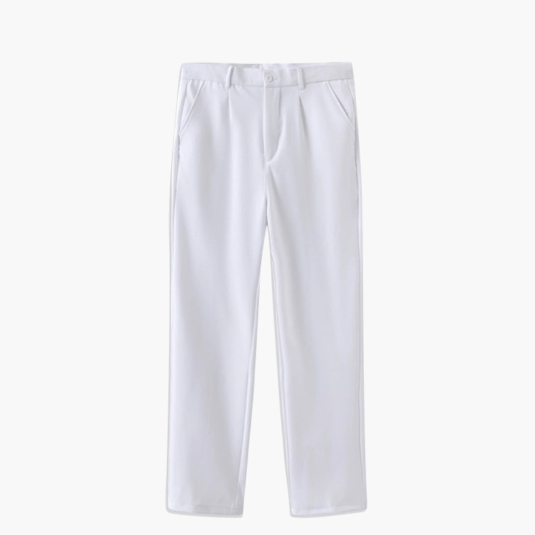 Pantalón Slim-Fit con Cierre de Botón y Cremallera para Mujer | Ideal para Entornos Formales