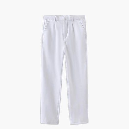 Pantalón Slim-Fit con Cierre de Botón y Cremallera para Mujer | Ideal para Entornos Formales