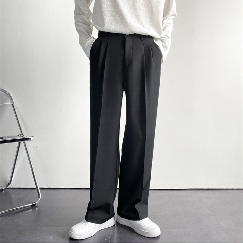 Pantalón Slim-Fit con Cierre de Botón y Cremallera para Mujer | Ideal para Entornos Formales