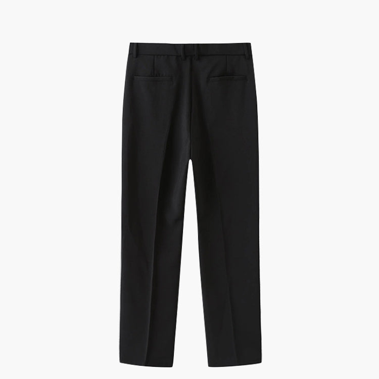Pantalón Slim-Fit con Cierre de Botón y Cremallera para Mujer | Ideal para Entornos Formales