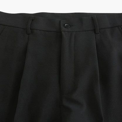 Pantalón Slim-Fit con Cierre de Botón y Cremallera para Mujer | Ideal para Entornos Formales