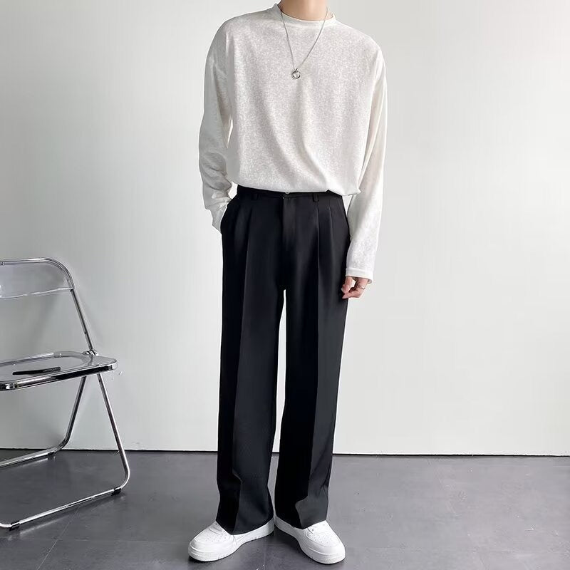 Pantalón Slim-Fit con Cierre de Botón y Cremallera para Mujer | Ideal para Entornos Formales
