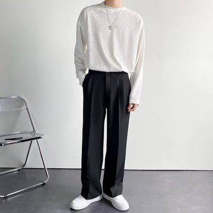 Pantalón Slim-Fit con Cierre de Botón y Cremallera para Mujer | Ideal para Entornos Formales