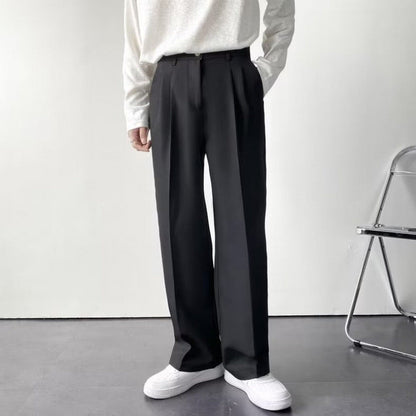 Pantalón Slim-Fit con Cierre de Botón y Cremallera para Mujer | Ideal para Entornos Formales