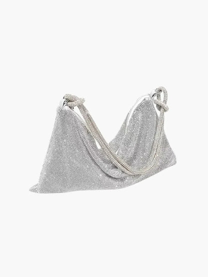 Bolso De Hombro Compacto Con Poignée Anudada Para Mujer | Ideal Para Uso En Salidas Y Eventos