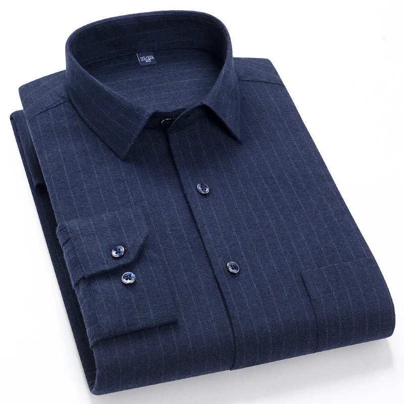 Camisa de Hombre con Estampado de Cuadros para Uso Diario | Ideal para Todo el Año