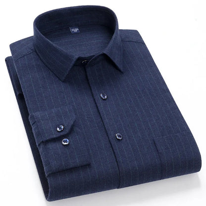Camisa de Hombre con Estampado de Cuadros para Uso Diario | Ideal para Todo el Año