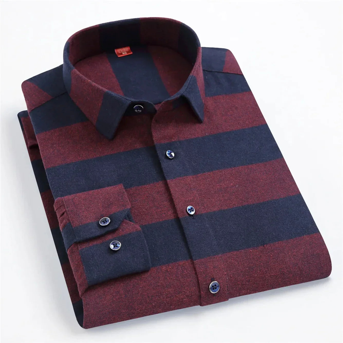Camisa de Hombre con Estampado de Cuadros para Uso Diario | Ideal para Todo el Año