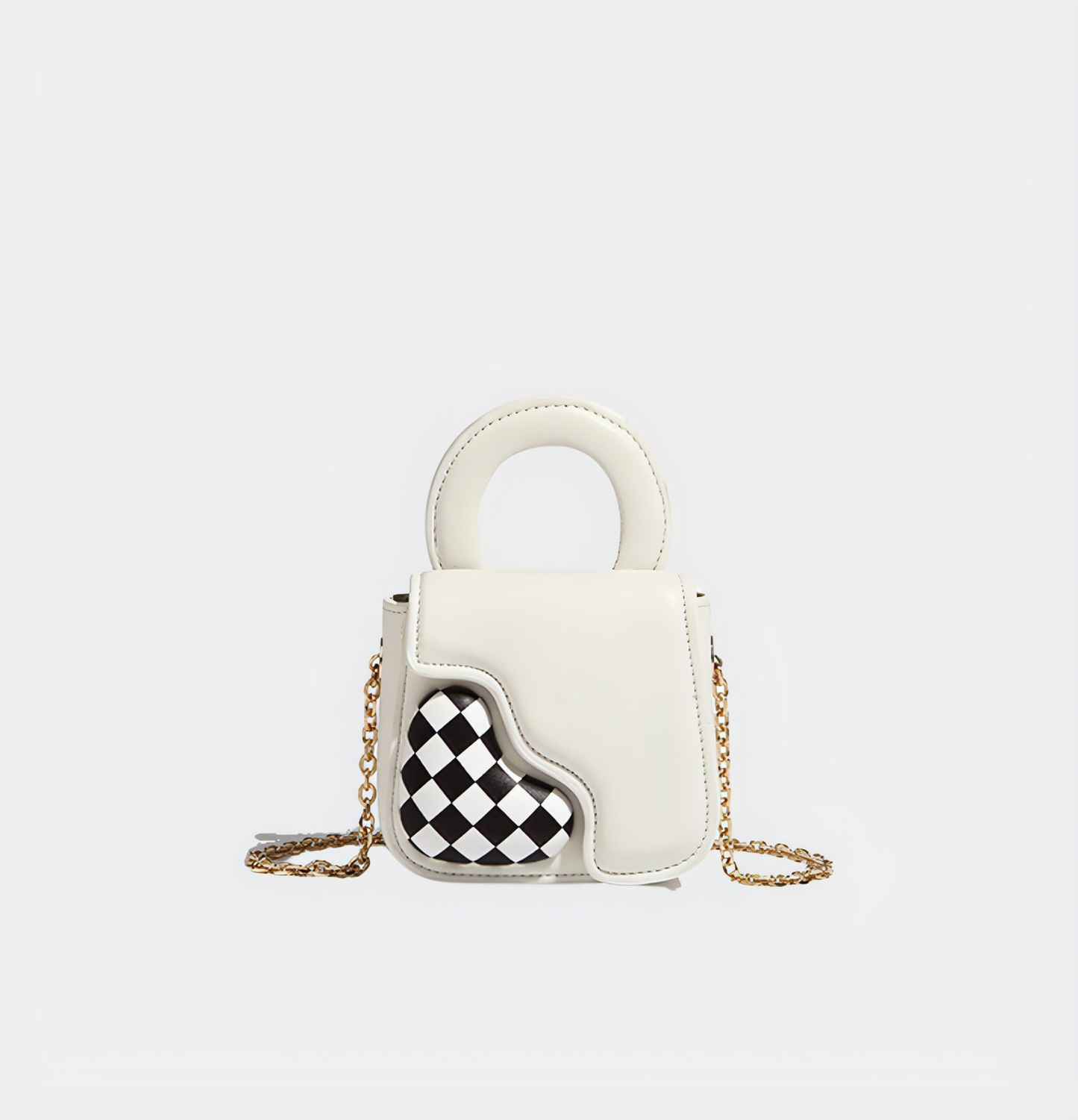 Mini Bolso De Hombro En Forma De Corazón Con Cierre Magnético Para Mujer | Ideal Para Uso Diario Y Salidas Informales