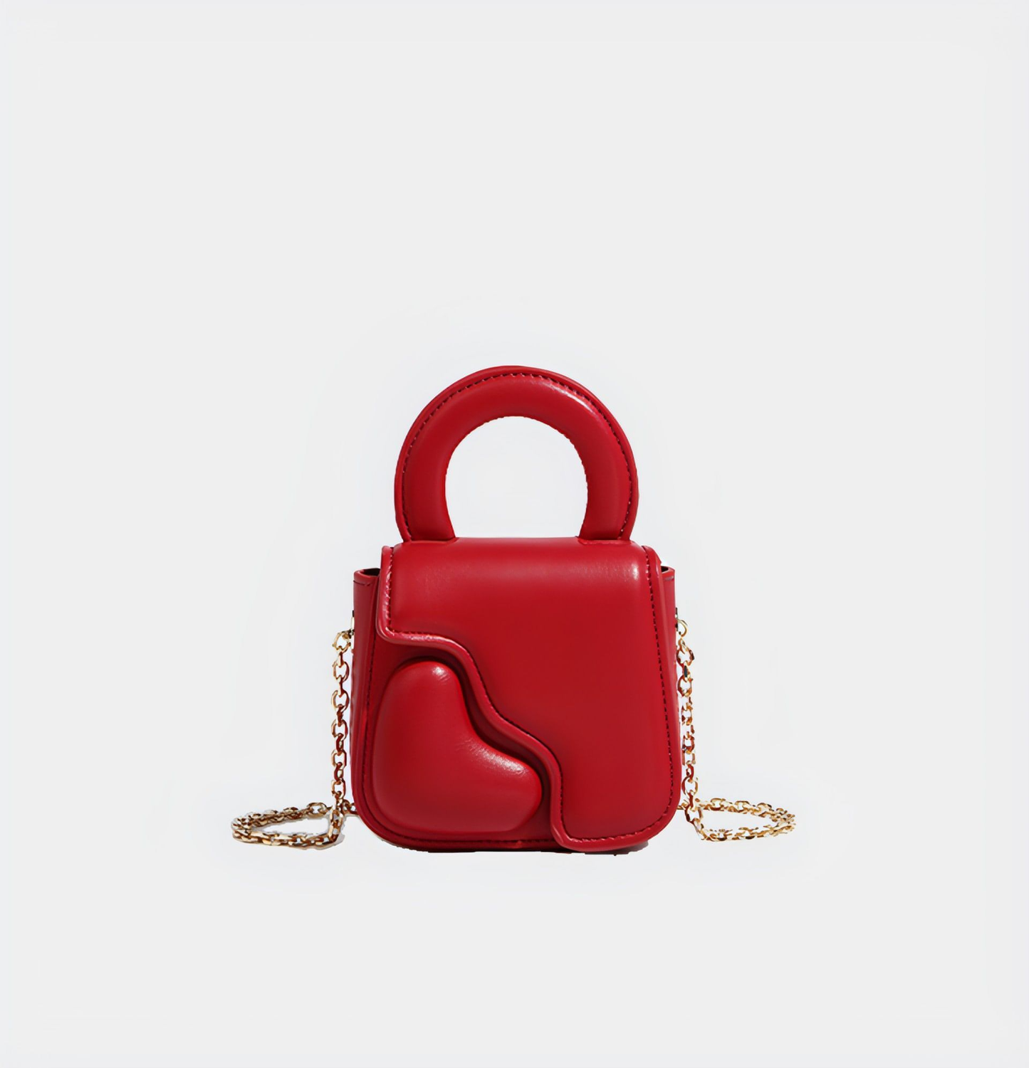 Mini Bolso De Hombro En Forma De Corazón Con Cierre Magnético Para Mujer | Ideal Para Uso Diario Y Salidas Informales