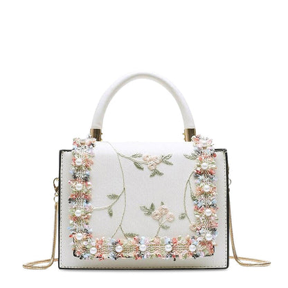 Bolso Pequeño De Mano Con Compartimento Forrado Para Mujer | Ideal Para Uso Diario Y Traslado De Objetos Esenciales