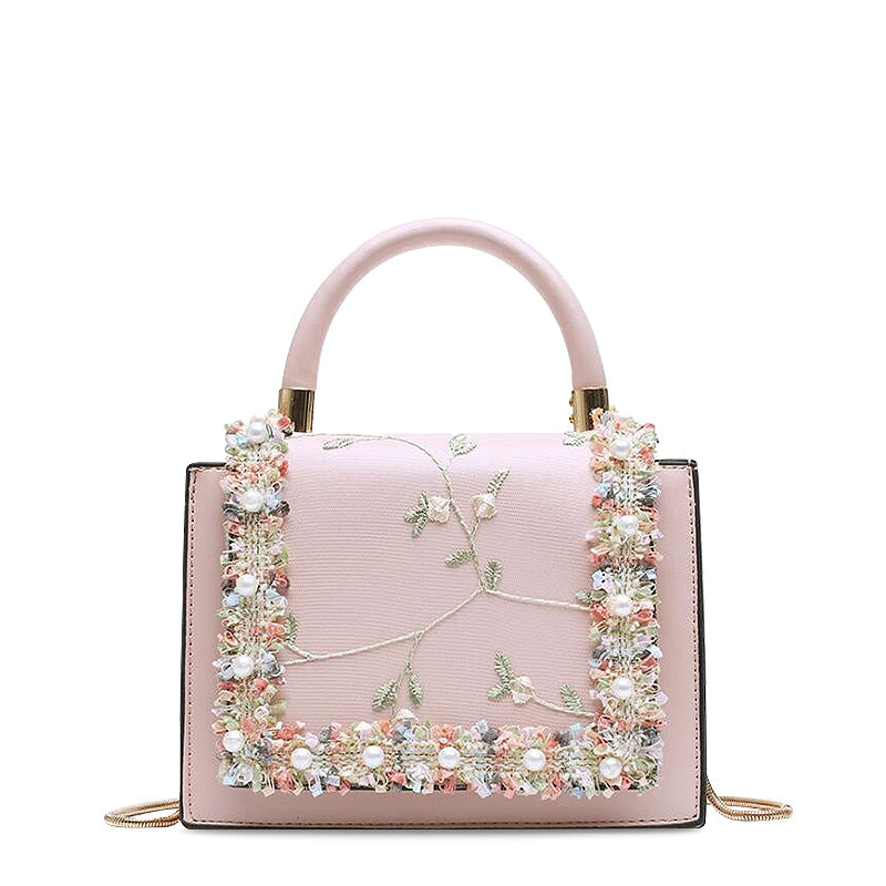Bolso Pequeño De Mano Con Compartimento Forrado Para Mujer | Ideal Para Uso Diario Y Traslado De Objetos Esenciales