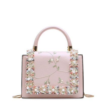 Bolso Pequeño De Mano Con Compartimento Forrado Para Mujer | Ideal Para Uso Diario Y Traslado De Objetos Esenciales