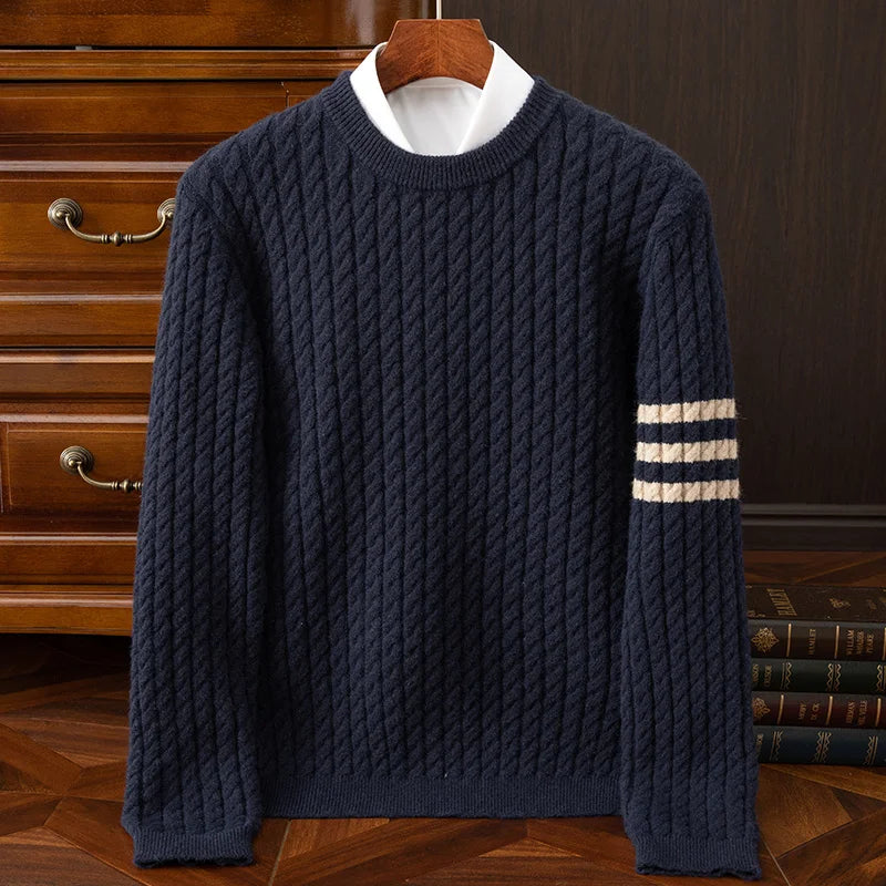 Jersey De Hombre Con Mangas Con Motivo | Ideal Para Uso Diario Informal Y Profesional