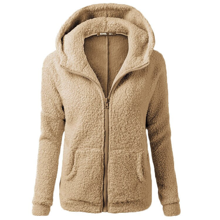 Chaqueta Larga con Capucha para Mujer | Ideal para Uso Diario en Días Frescos
