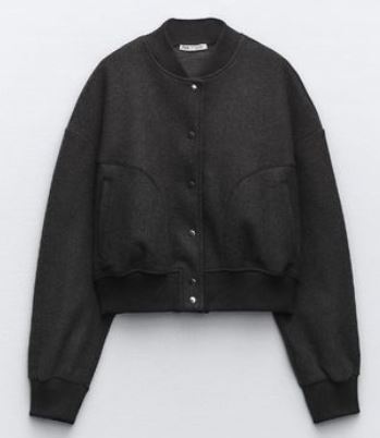 Chaqueta Corta Oversize Para Mujer con Mangas Largas | Ideal Para Uso Diario en Temporada Intermedia