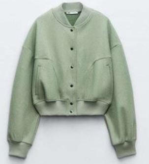 Chaqueta Corta Oversize Para Mujer con Mangas Largas | Ideal Para Uso Diario en Temporada Intermedia