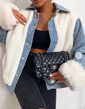 Chaqueta con Cierre Frontal y Corte Ajustado para Mujer | Ideal para Uso Diario