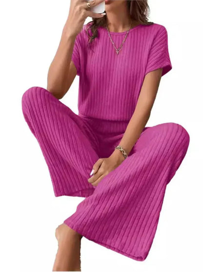 Conjunto de Top y Pantalón para Mujer | Ideal para Uso Diario y Diferentes Contextos