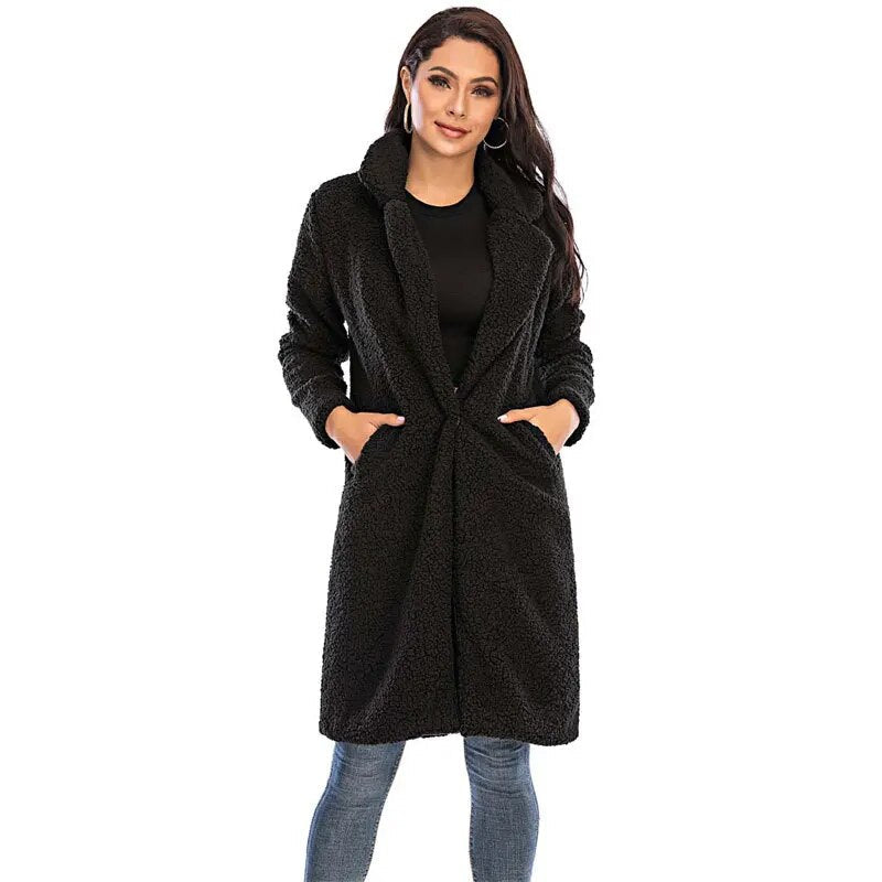 Chaqueta de Invierno con Capucha Ajustable y Bolsillos para Mujer | Ideal para Uso Diario en Temporadas Frías
