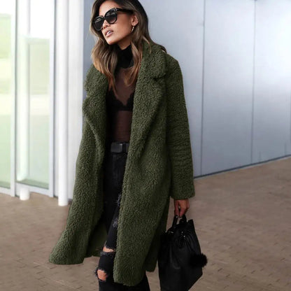 Chaqueta de Invierno con Capucha Ajustable y Bolsillos para Mujer | Ideal para Uso Diario en Temporadas Frías