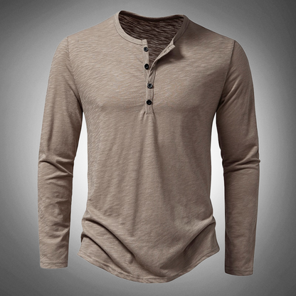 Camisa de Manga Larga con Corte Ajustado para Hombre | Ideal para Uso Diario y Formal