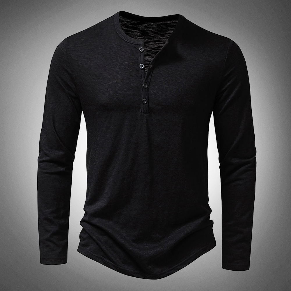 Camisa de Manga Larga con Corte Ajustado para Hombre | Ideal para Uso Diario y Formal