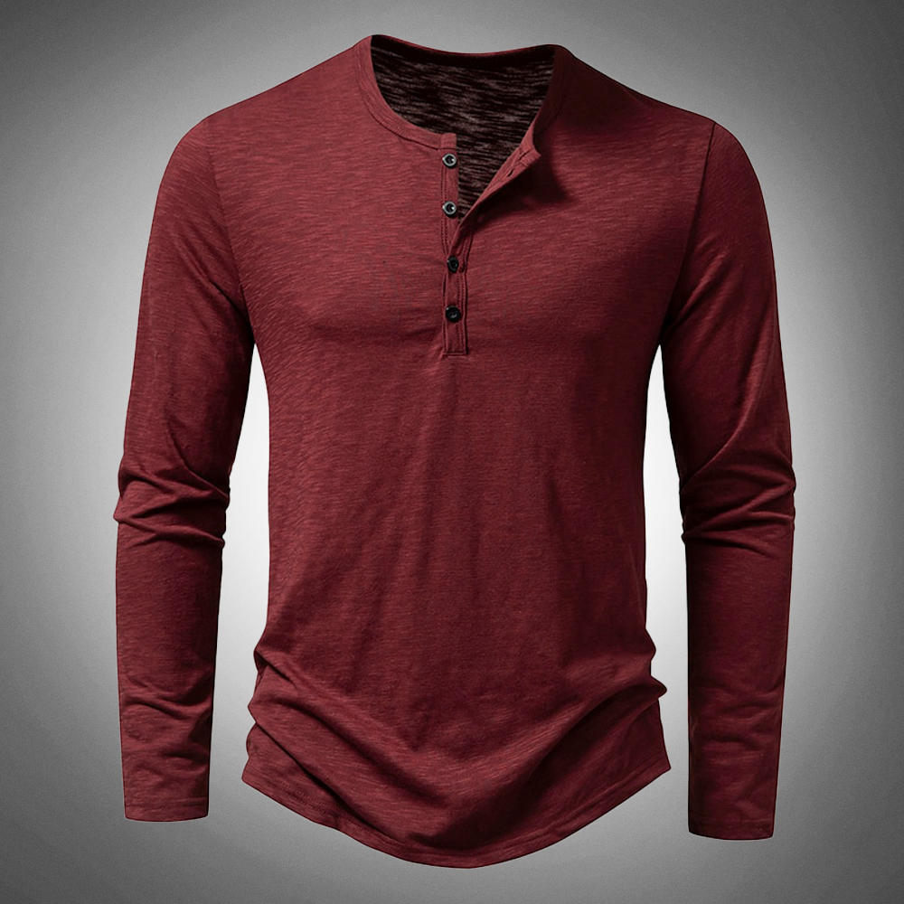 Camisa de Manga Larga con Corte Ajustado para Hombre | Ideal para Uso Diario y Formal