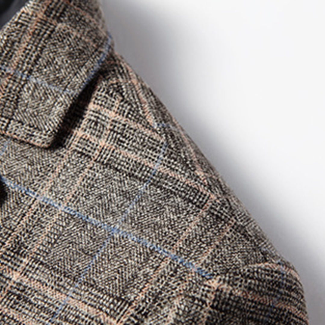 Blazer De Corte Ajustado Con Bolsillos Funcionales Para Adultos | Ideal Para Uso Diario U Ocasional