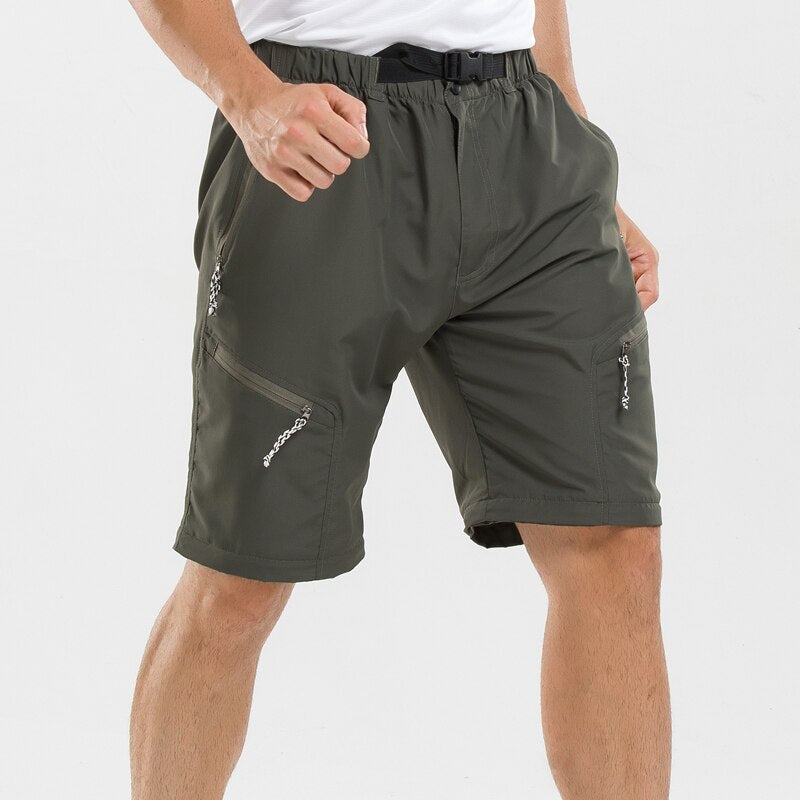 Pantalones de Hombre con Cintura Elástica y Piernas Convertibles | Ideales para Actividades al Aire Libre