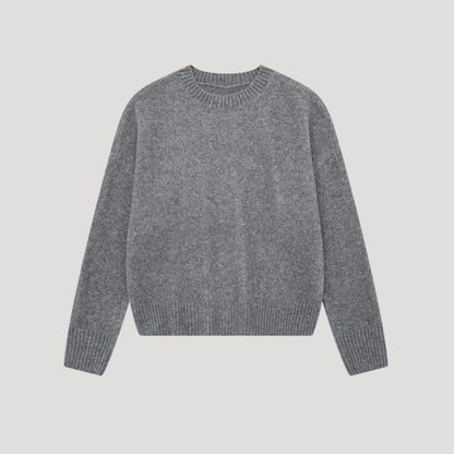 Jersey De Cuello Redondo Y Corte Relajado Para Mujer | Ideal Para Uso Diario