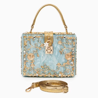 Pochette Rígida Con Asa Superior Y Cadena Amovible Para Eventos | Ideal Para Salidas Nocturnas