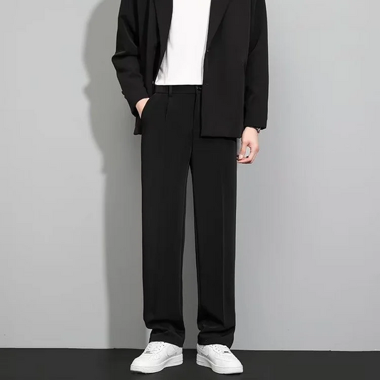 Pantalón Para Hombre Con Corte Fluido Y Cintura Ajustable | Ideal Para Uso Diario Y Variado