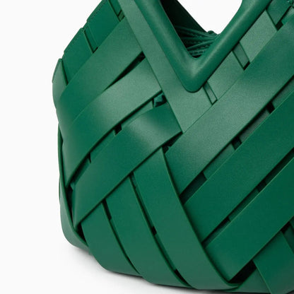 Bolso De Mano Con Estructura Tressada Y Asa Rígida Para Uso Diario | Ideal Para Salidas