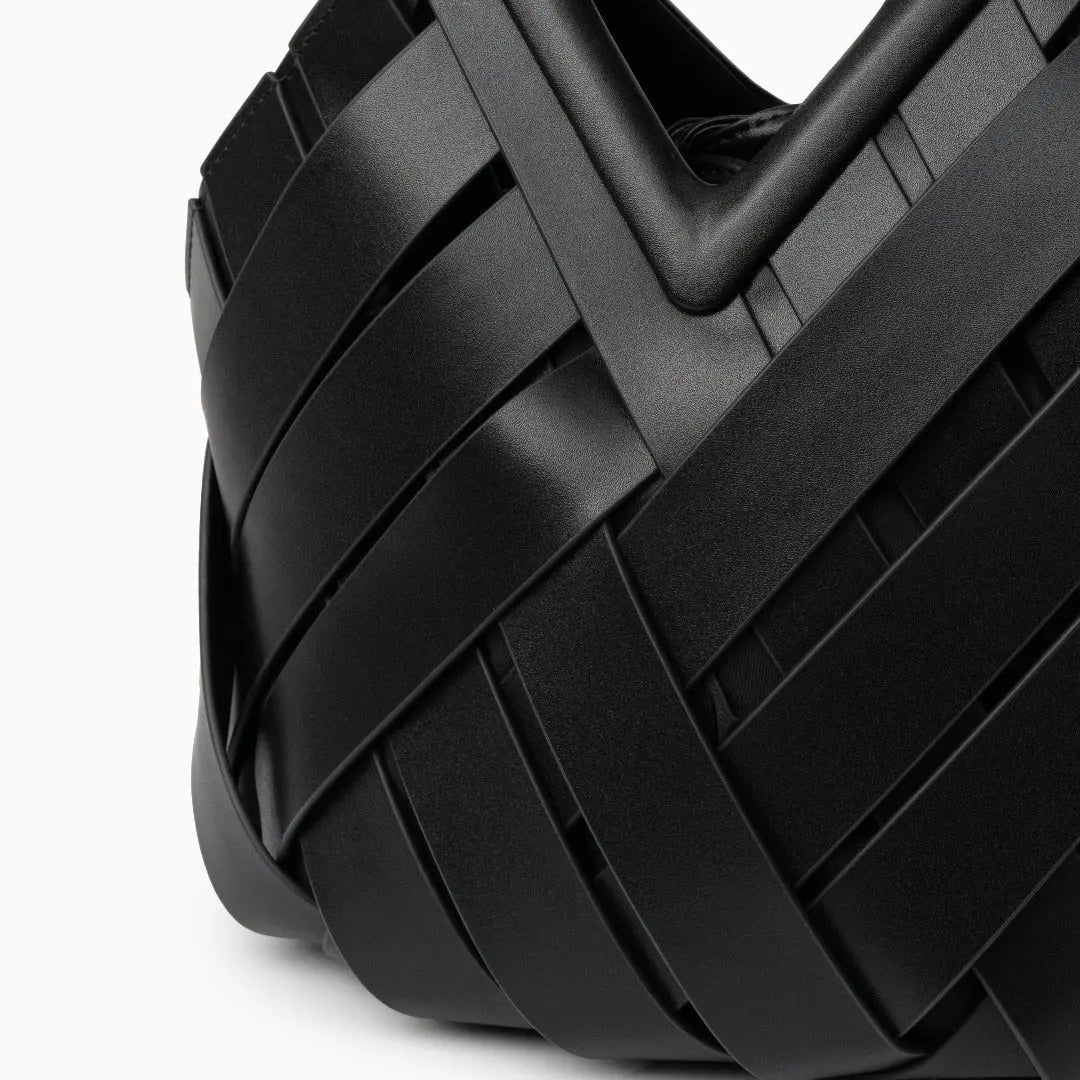 Bolso De Mano Con Estructura Tressada Y Asa Rígida Para Uso Diario | Ideal Para Salidas