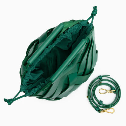 Bolso De Mano Con Estructura Tressada Y Asa Rígida Para Uso Diario | Ideal Para Salidas
